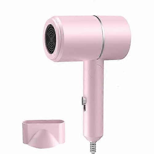 Resehårtork Vikbar Kraftfull Snabbtorkande Jonisk Hårtork Pink