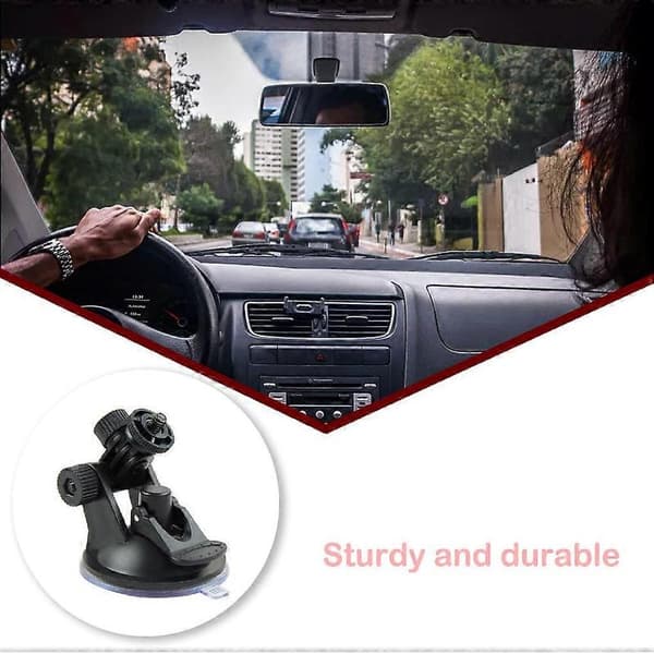 Universal Dash Cam Mini Tripod Vehicle Mount Durable Holder Anti-Slip Recording Camera Stand for