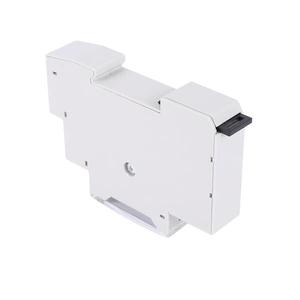4X SUL180A 15 minutters mekanisk timer 24 timers programmerbar DIN-skinne timer tidsafbryder relæ målingsanalyse Grayish white