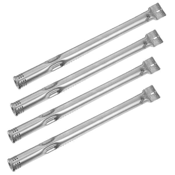 Venturirør i rustfrit stål til gasgrillbrænder - 4 stk. sæt 40X2.7X2.7CM Silver