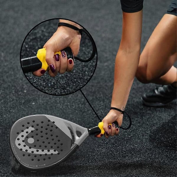 Tennisracketgrepkorrigerer, håndposisjonstrener for padel- og pickleballspillere B