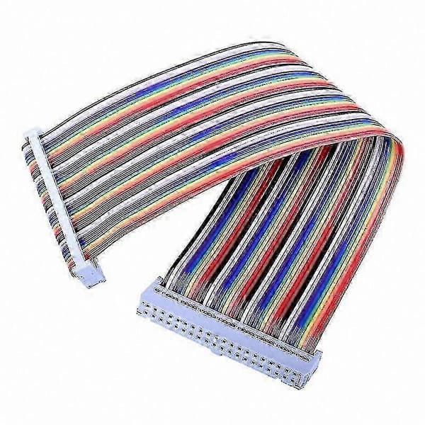 Raspberry Pi GPIO Breakout Board med 40-pinners båndkabel