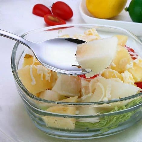 Gullbestikksett: salatskje, gaffel