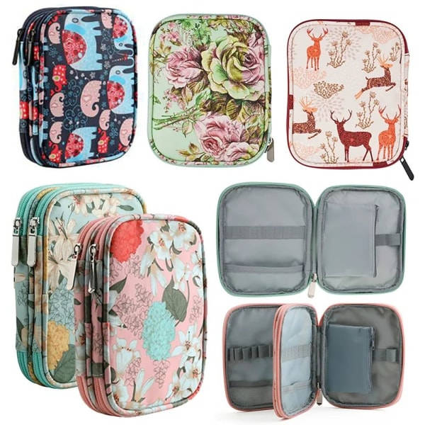 Stickor Case Virknålar Fodral 5