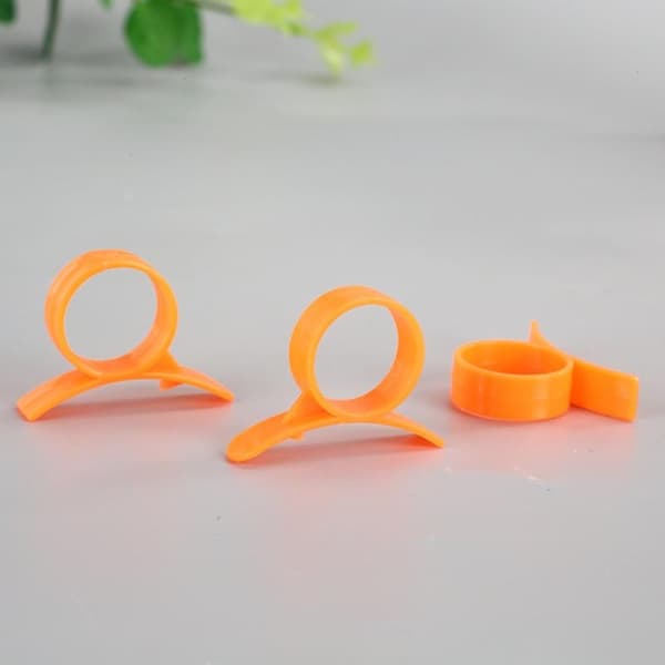 Snail Finger Ring Orange Peeler - 10-pack, Creative Citrus Peeling Tool, Easy and Efficient 15