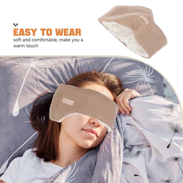 Fleece Öronvärmare Öronmuff för Vintern Ger Värme