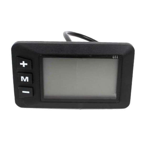 Elcykel Ebike Tilbehør Controller G51 LCD Display 5Pin El-løbehjul Accelerator Vandtæt Stik Noir