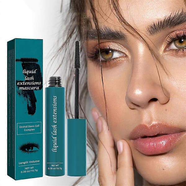 2X Causemetics Liquid Lash Extensions Mascara, Crystal (rik svart) 10,7g