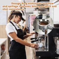 58 mm kaffemålerring for malt kaffe - Målerring - Magnetisk kaffemålerring