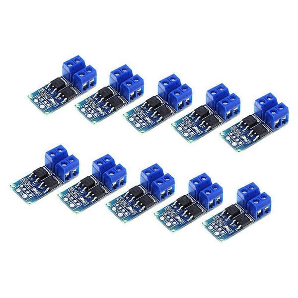 30 STK DC 5V-36V 15A (Max 30A) MOSFET MOS FET Trigger Switch Driver Modul 0-20KHz PWM Regulator Kontrolpanel Blue