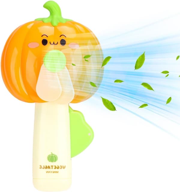 Bærbar ventilator – Bærbar køleventilator, batterifri, håndholdt ventilator
