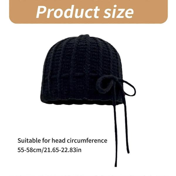 Multifunktionel sløjfehat, afslappet moderigtig hat, sofistikeret unisex hat til kvinder, piger og børn Khaki