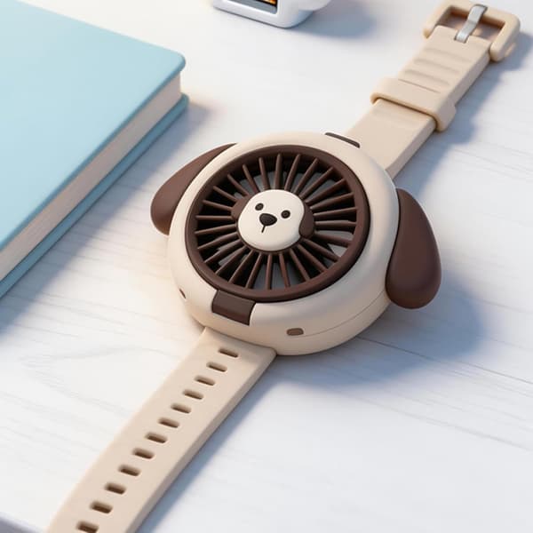 Personlig ventilator - Tre-trins køleenhed i urdesign
