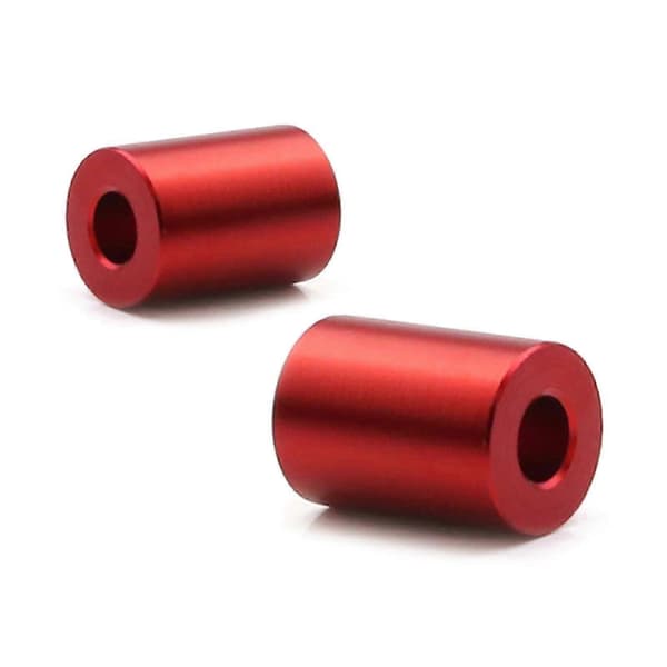 Aluminium Racing Bil Motorhuv Ventil Spacer Riser Kits M6x45mm Bult Universal Silver