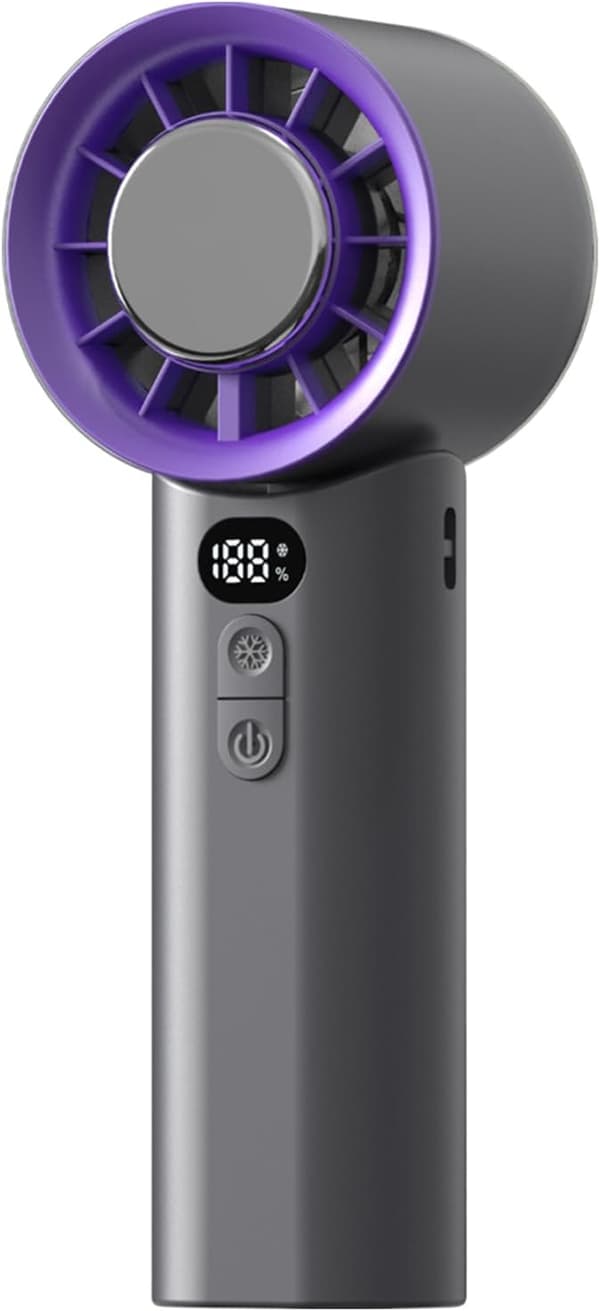 Lille bærbar sammenklappelig ventilator, personlig sammenklappelig ventilator