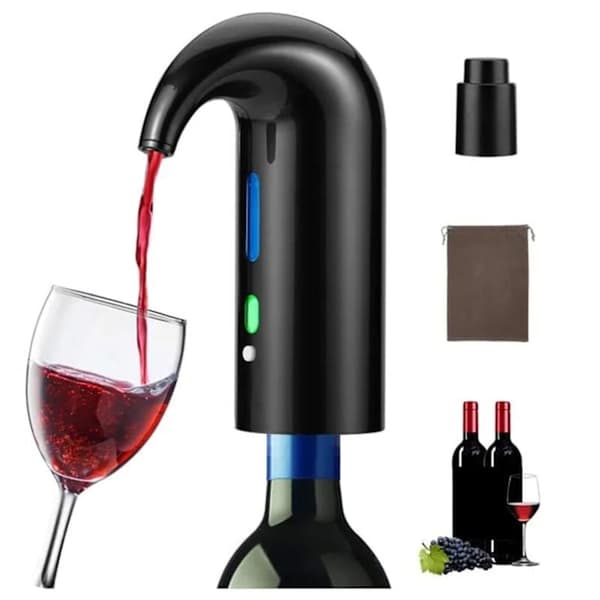 Elektrisk Vinlufter, Multifunksjonell Automatisk Filter Vinoksidantdispenser