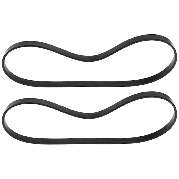 2 stk. Båndsag Gummi Dekk Bånd Trebearbeiding Reservedeler For 10 Tommer Båndsag Rulle black