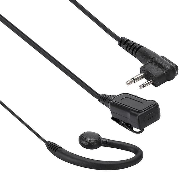 Hörlurar med öronkrok och PPT-knapp, passar för Motorola GP2000 GP2100