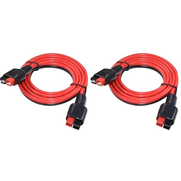 2X för Anderson förlängningskabel batteriladdare adapterkontakt för Goal Zero Yeti solgenerator Renogy Boulder 200