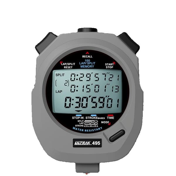 Ultrak 495-100 Dubbel Split Minnes Stoppur - Gul WG Grey