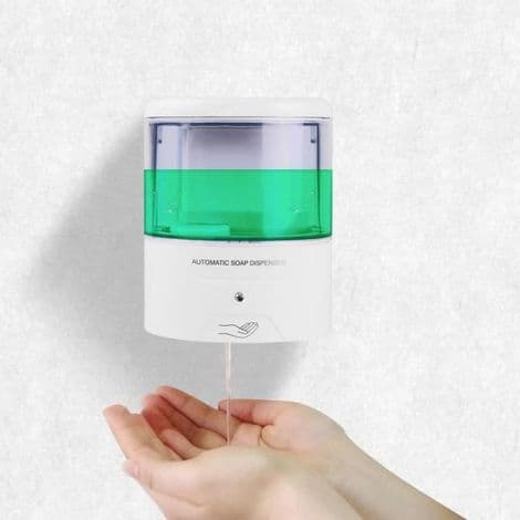 Såpedispenser - IR-sensor - 600 ml - Automatisk - Infrarød - Berøringsfri