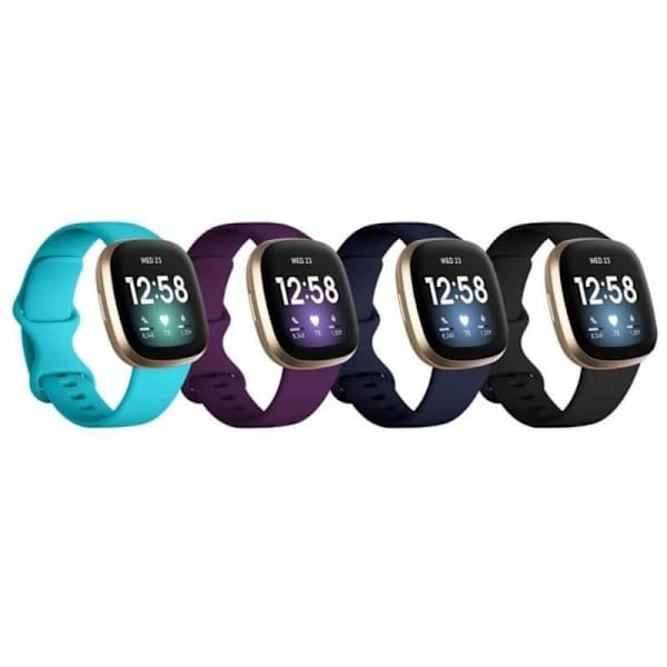 4-pack FitBit Versa 3 / Sense Armband