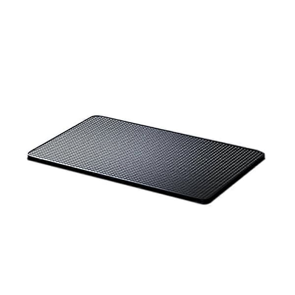 Multifunksjonell sklisikker matte til bil med telefonholder black/27*15CM