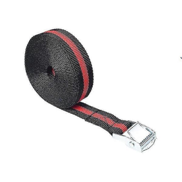 2,5mx25mm Bilspenningsstropp, sinklegering sinknylon, 8 farger Black
