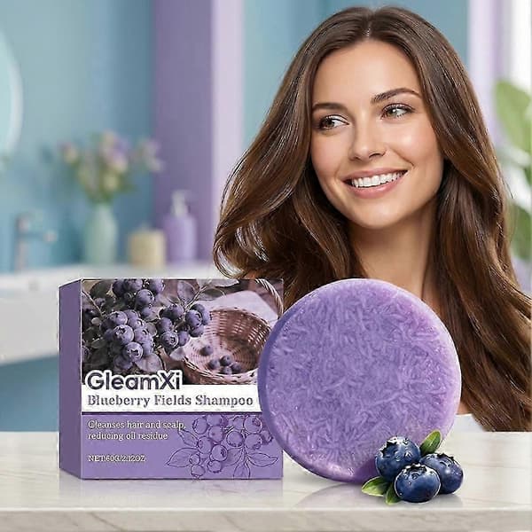 Blueberry Fields Schampo & Balsam-paket för minskad håravfall och hårbottenhälsa Shampoo