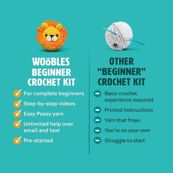 Crochet Kit for Beginners - with Step-by-Step Instructions