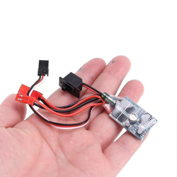 Motorhastighetskontroller for 1/16 18 RC bil båt tank uten brems