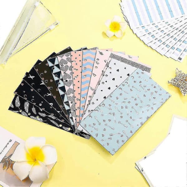 36 A6 Perm Budget Cash Envelope System Budsjettplanleggingsnotisblokk