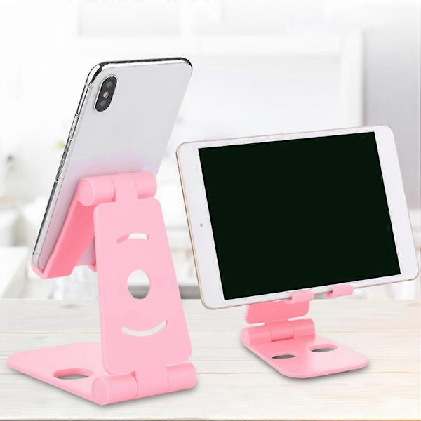 Universal Adjustable Phone Stand Holder for iPhone for Samsung Foldable Rose gold