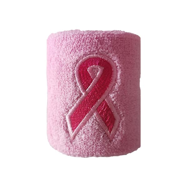 Sport handledsvettband Gym handledsband Handduk Träningstillbehör Pink Single