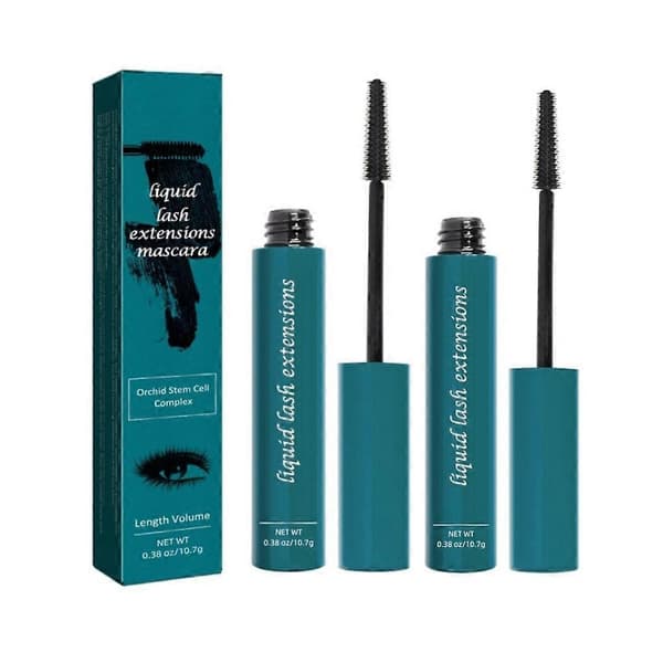 2X Causemetics Liquid Lash Extensions Mascara, Crystal (rikas musta) 10.7g