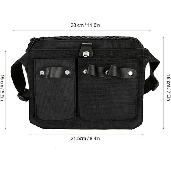 Frisørbælte, professionel frisørtaske Professional H