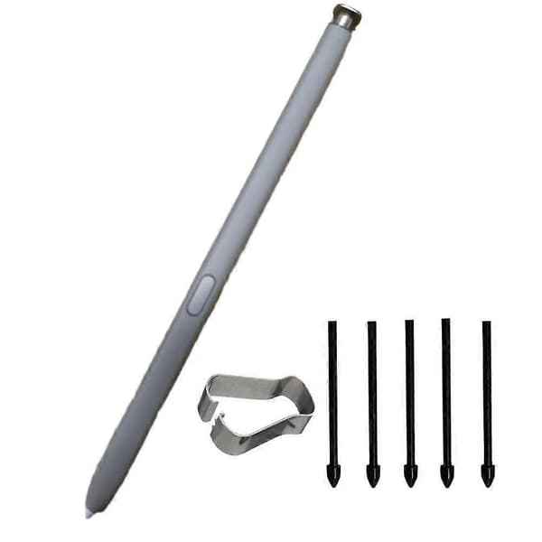 Stylus S Pen for Samsung S24Ultra mobiltelefonerstatning gray Stylus+replacement refill