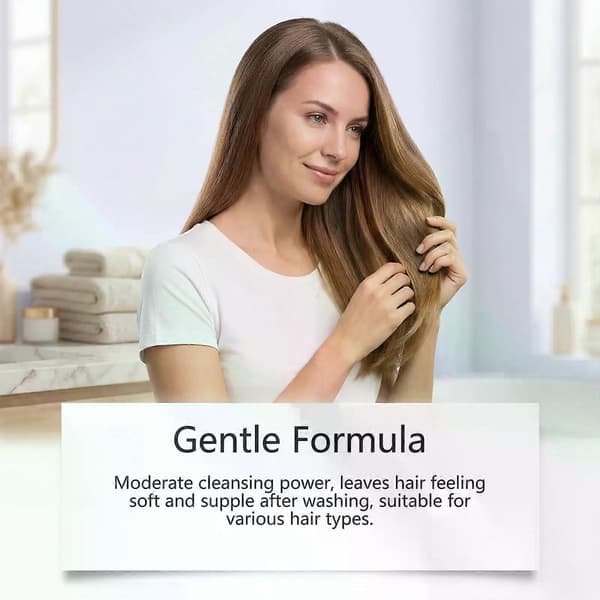 60g 2-i-1 Blåbär Schampo- och Balsambar, Fast Hårtvål för Kontroll av Torrt, Frissigt Hår 2PCS