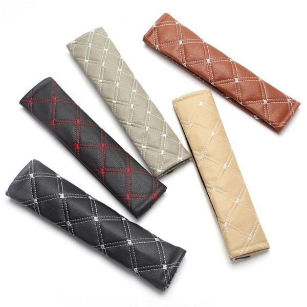 4st Cover Kuddar Axelkuddsfodral Rem Coffee&white
