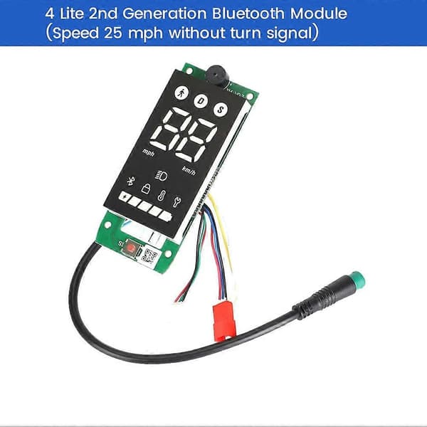 25 Km/t Dashboard Display Board til Xiaomi 4 Lite 2. generation uden blinklysfunktion Elektrisk løbehjul dele