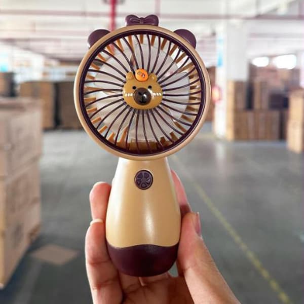 Personlig lommevifte, søt kapybara-design, USB oppladbar