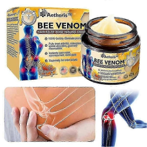 Bivenom Avancerad Ledbenkräm för Snabb Lindring av Obehag Smärtlindrande Formula för Utvärtes Bruk 3pcs