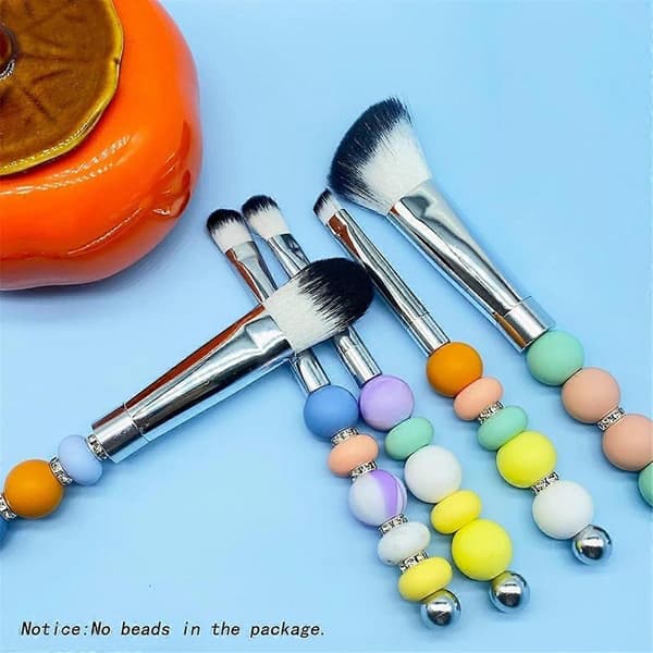 10 Stk. Perlebar Makeupbørster DIY Makeup Kosmetiske Børster Perlebørster Kit til DIY Perleøjne