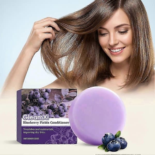 Blueberry Fields Shampoo & Balsam Sæt til Reduktion af Hårtab og Sund Hovedbund Shampoo