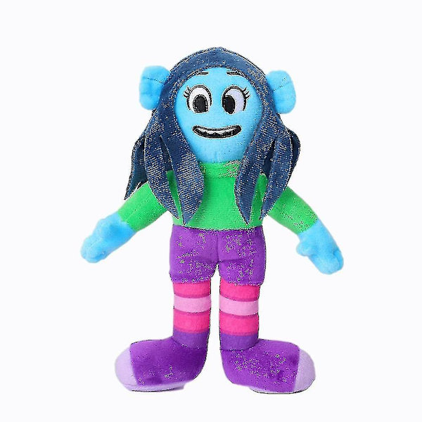 Ruby Gillman Teenage Kraken Mermaid Plysj Leker Myke utstoppede dukker Samlerdukke for barn Gaver