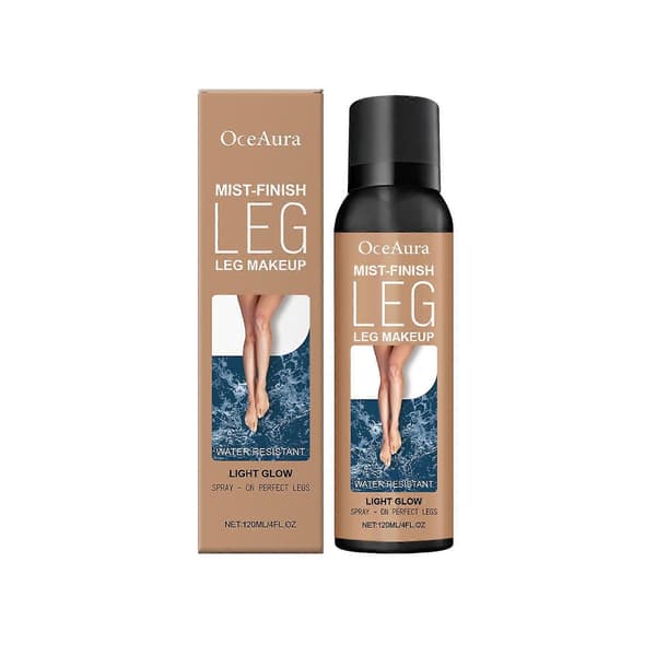 Benmakeup Full Täckning Vattentät, Benmakeup Spray för att Täcka Vener Jämn Hudton Benmakeup Långvarig Concealer Benärr Täcker 2PCS