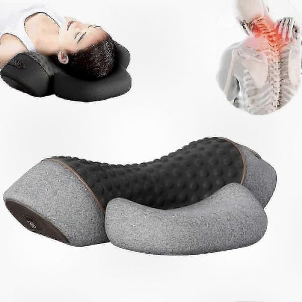 Callixe Thera Kudde för Nacksmärtlindring, Cervikal Massage Dragkraft Säng & Ryggstödskudde