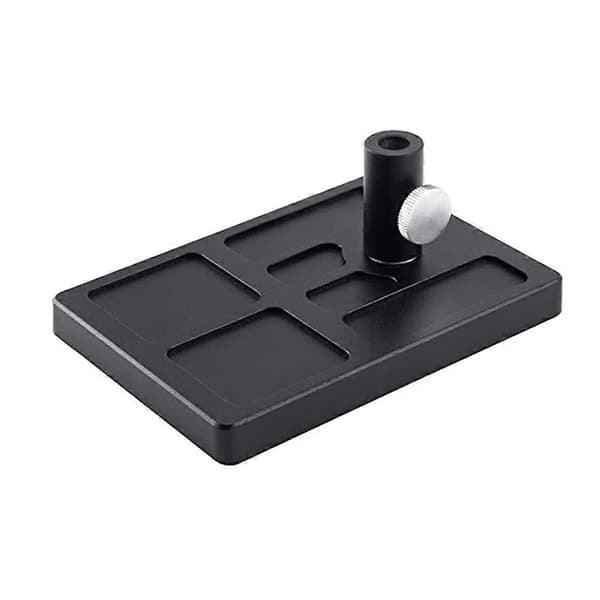 Fluebinding Sokkelbase for Klemme Fluebinding Skrustikke Fluebinding Verktøy Materiale Organizer Holder Passer de fleste Reise Bærbar Noir