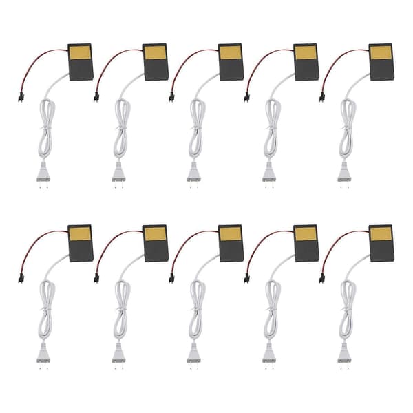 12W Power LED Driver Strip Lyskontroller Berøringsbryter Speilsensor Dimmerbryter LED Lys Dimbar Bryter US PLUGG