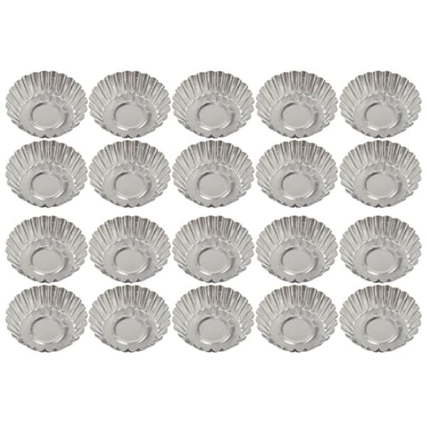 Aluminium Muffins Cupcake Form Bakeformer Varm Geléform Bakeplater 20stk(f2)